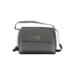Calvin Klein Black Polyester Women Handbag Calvin Klein Retail Flare