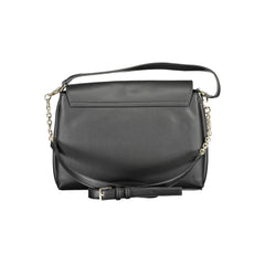 Calvin Klein Black Polyester Women Handbag Calvin Klein Retail Flare