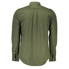 North Sails Green Cotton Men Shirt North Sails Retail Flare