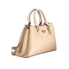 Guess Jeans Beige Polyethylene Handbag Guess Jeans Retail Flare