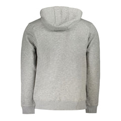 Norway 1963 Gray Cotton Men Sweater with Hood Norway 1963 Retail Flare