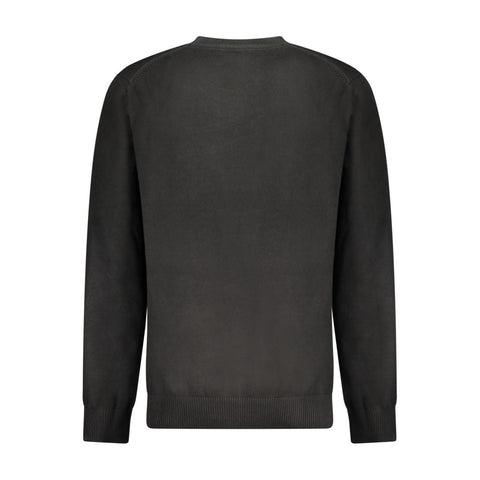 Calvin Klein Black Cotton Men Sweater Calvin Klein Retail Flare