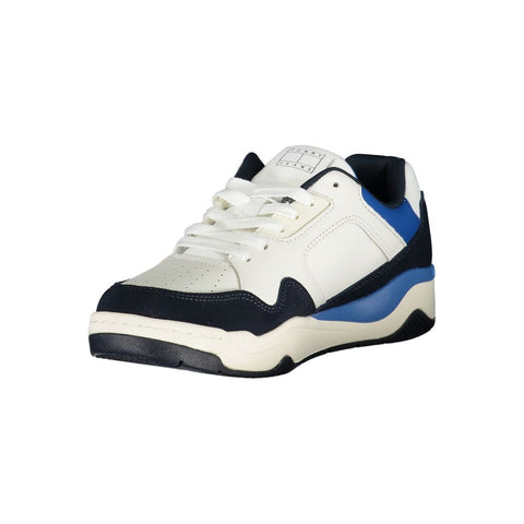 Tommy Hilfiger Blue Polyester Sneaker Tommy Hilfiger Retail Flare