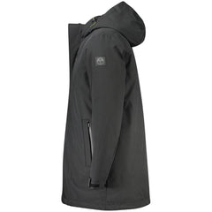 North Sails Black Polyester Men Jacket North Sails Retail Flare