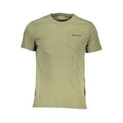 Guess Jeans Green Cotton Men T-Shirt Guess Jeans Retail Flare