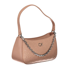 Calvin Klein Pink Polyester Women Handbag Calvin Klein Retail Flare