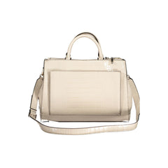 Guess Jeans Beige Polyethylene Handbag Guess Jeans Retail Flare