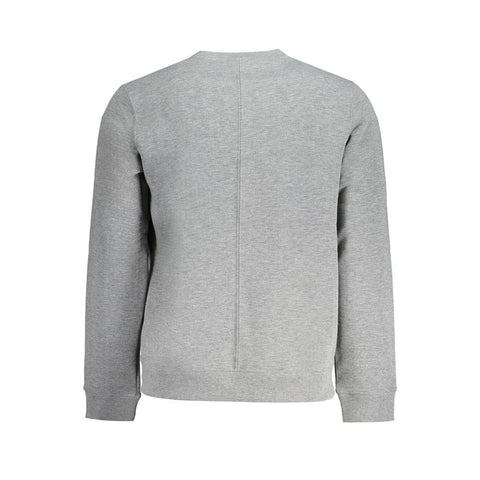 Calvin Klein Gray Polyester Sweater Calvin Klein Retail Flare
