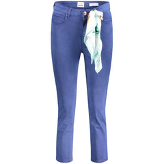 Guess Jeans Blue Lyocell Women Jeans Guess Jeans Retail Flare