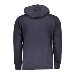 U.S. Grand Polo Blue Cotton Sweater U.S. Grand Polo Retail Flare