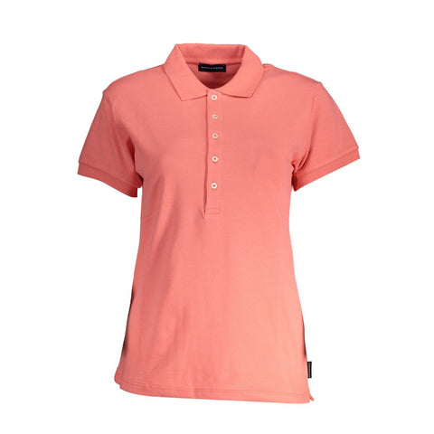 North Sails Pink Cotton Women Polo Shirt North Sails Retail Flare