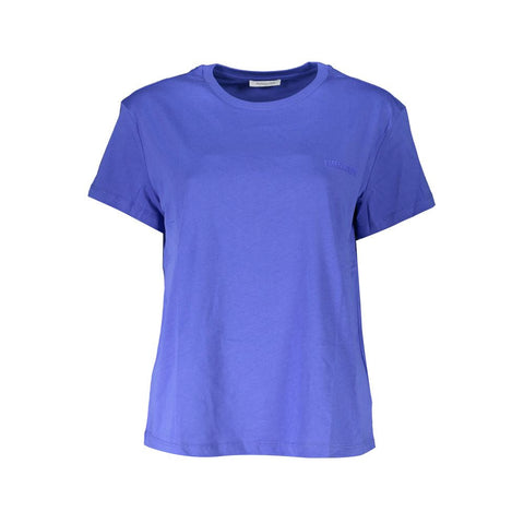 Patrizia Pepe Chic Crew Neck Logo Tee in Organic Cotton Patrizia Pepe Retail Flare