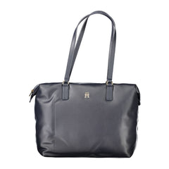 Tommy Hilfiger Blue Polyester Women Handbag Tommy Hilfiger Retail Flare