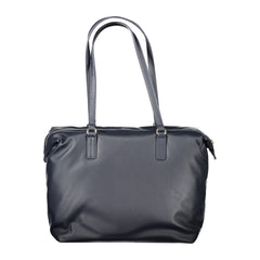 Tommy Hilfiger Blue Polyester Women Handbag Tommy Hilfiger Retail Flare