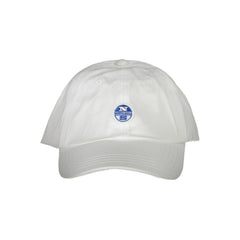 North Sails White Cotton Men Cap North Sails Retail Flare
