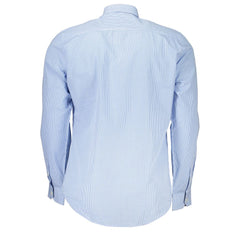 Harmont & Blaine Elegant Light Blue Narrow Fit Shirt Harmont & Blaine Retail Flare