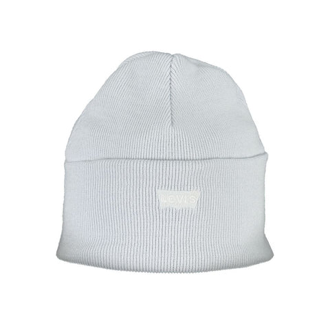 Levi's Light Blue Acrylic Hats & Cap Levi's Retail Flare
