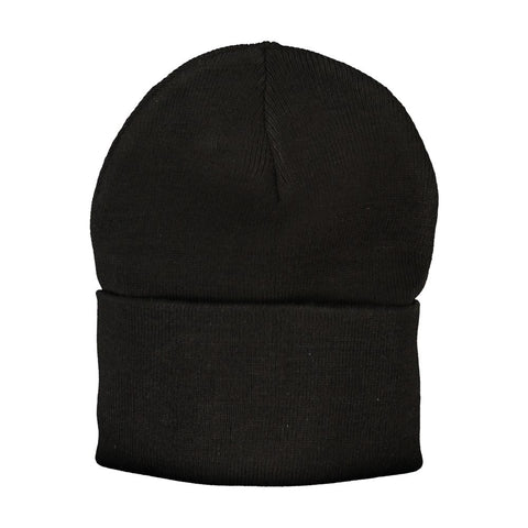 La Martina Black Polyester Hats & Cap La Martina Retail Flare