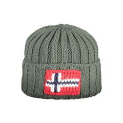 Napapijri Green Acrylic Men Cap Napapijri Retail Flare