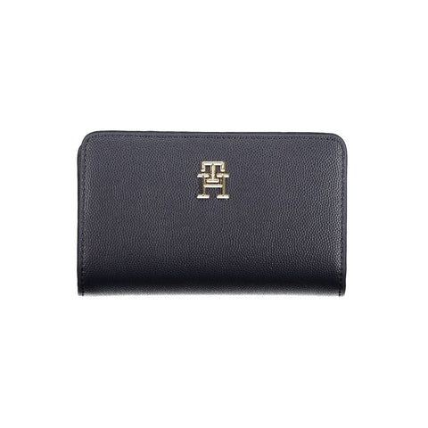 Tommy Hilfiger Blue Polyethylene Women Wallet Tommy Hilfiger Retail Flare