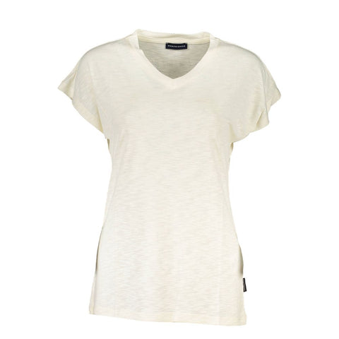 North Sails White Viscose Tops & T-Shirt North Sails Retail Flare