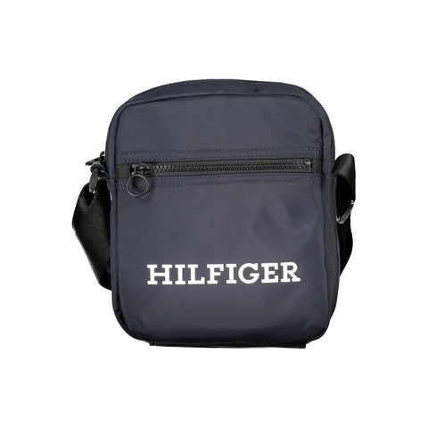 Tommy Hilfiger Blue Polyester Men Shoulder Bag Tommy Hilfiger Retail Flare