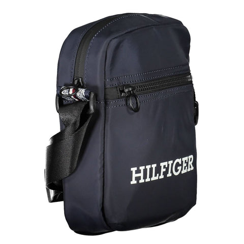Tommy Hilfiger Blue Polyester Men Shoulder Bag Tommy Hilfiger Retail Flare