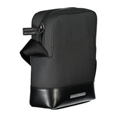 Calvin Klein Sleek Black Shoulder Bag with Contrasting Details Calvin Klein Retail Flare