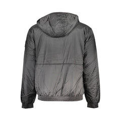 Calvin Klein Sleek Black Hooded Jacket with Contrast Detail Calvin Klein Retail Flare