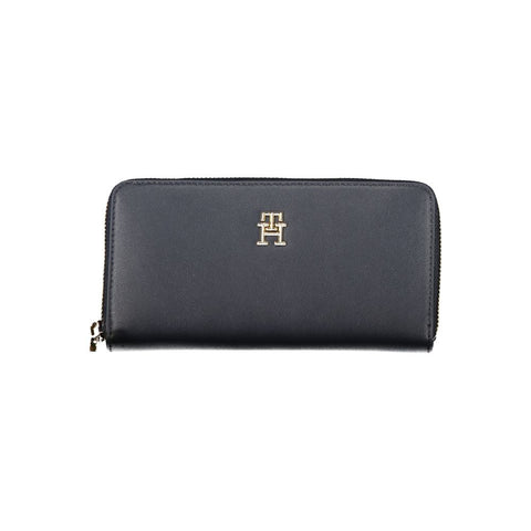 Tommy Hilfiger Chic Blue Organizer Wallet with Ample Space Tommy Hilfiger Retail Flare