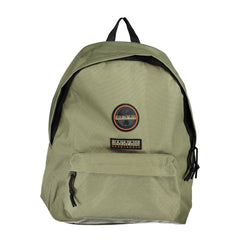 Napapijri Eco-Conscious Green Backpack with Sleek Design Napapijri Retail Flare
