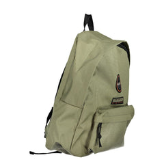 Napapijri Eco-Conscious Green Backpack with Sleek Design Napapijri Retail Flare