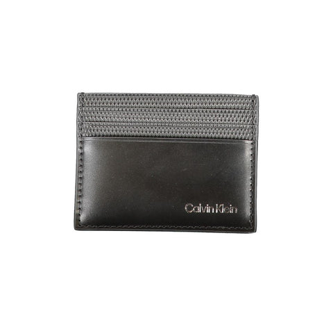 Calvin Klein Black Leather Wallet Calvin Klein Retail Flare