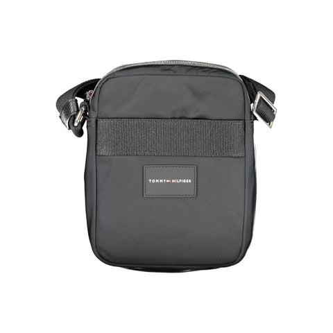 Tommy Hilfiger Black Polyester Shoulder Bag Tommy Hilfiger Retail Flare