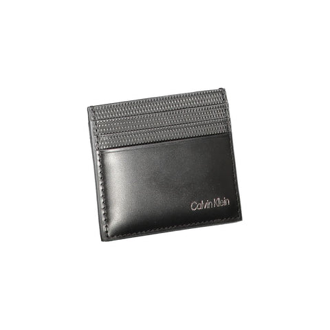 Calvin Klein Black Leather Wallet Calvin Klein Retail Flare