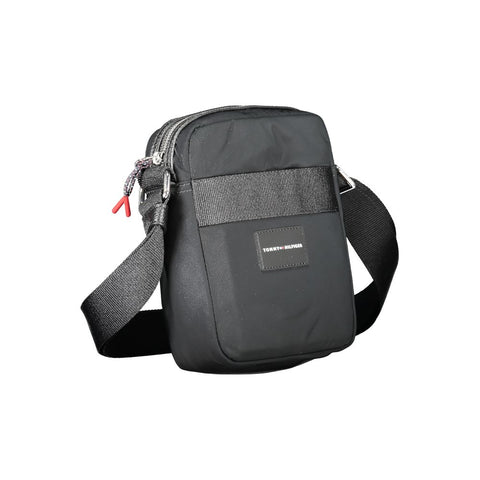 Tommy Hilfiger Black Polyester Shoulder Bag Tommy Hilfiger Retail Flare