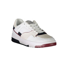 Tommy Hilfiger White Polyethylene Men Sneaker Tommy Hilfiger Retail Flare
