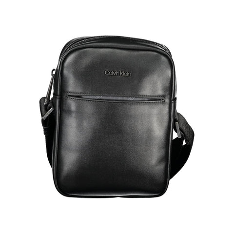 Calvin Klein Eco-Chic Black Shoulder Bag with Logo Detail Calvin Klein Retail Flare