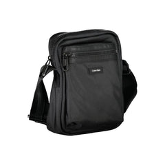 Calvin Klein Sleek Black Recycled Shoulder Bag Calvin Klein Retail Flare
