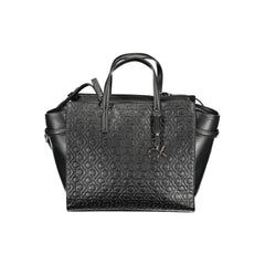 Calvin Klein Black Polyester Women Handbag Calvin Klein Retail Flare