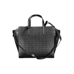 Calvin Klein Black Polyester Women Handbag Calvin Klein Retail Flare