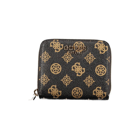 Guess Jeans Brown Polyethylene Wallet Guess Jeans Retail Flare