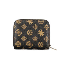 Guess Jeans Brown Polyethylene Wallet Guess Jeans Retail Flare