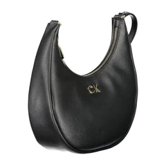 Calvin Klein Black Polyester Women Handbag Calvin Klein Retail Flare