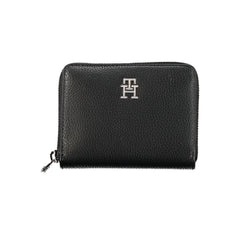 Tommy Hilfiger Elegant Black Polyethylene Wallet Tommy Hilfiger Retail Flare