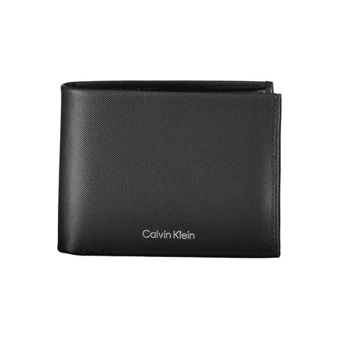 Calvin Klein Elegant Black Leather Wallet with RFID Blocking Calvin Klein Retail Flare
