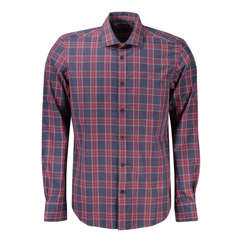 North Sails Blue Cotton Men Shirt North Sails Retail Flare