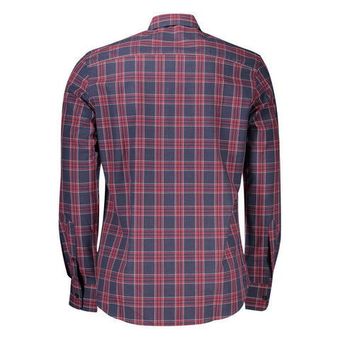 North Sails Blue Cotton Men Shirt North Sails Retail Flare