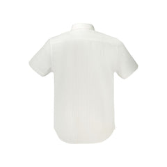 Guess Jeans White Cotton Men Shirt Guess Jeans Retail Flare