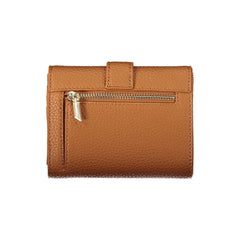 Calvin Klein Brown Polyester Women Wallet Calvin Klein Retail Flare